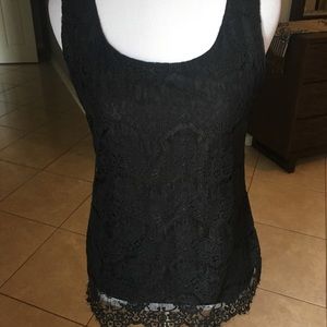 Banana Republic - Lace Tank